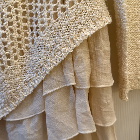 Altar’d State flowy ruffle sweater. - Picture 2 of 3